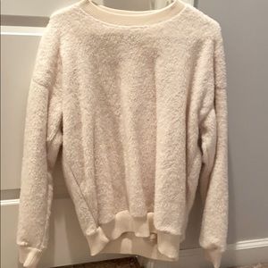 Fuzzy sweatshirt